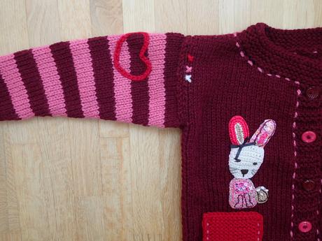 Zajačikový svetrík nenosený, next,110