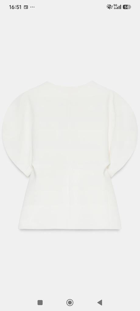 Top na zips, zara,s / xs