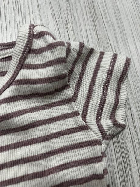 Vrubkovane kratkorukavove body, name it,80