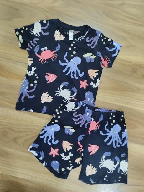 Letní souprava lindex mořský svět, lindex,110