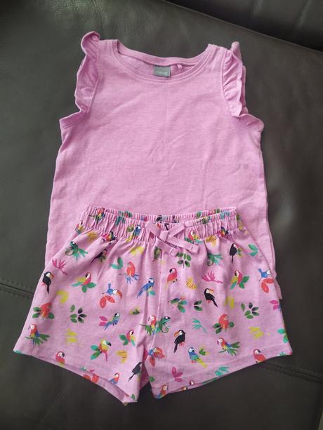 Letné súpravy tričká + šortky next, next,104