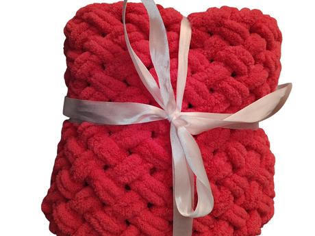 Puffy deka malinova 55x85, 