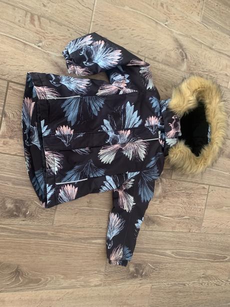 Reima predĺžená zimná bunda, parka 98/104, reima,98