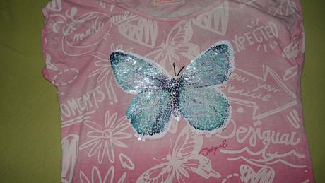 Tricko s flitrikmi desigual, desigual,164
