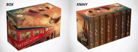 Knihy harry potter box 1-7 (20. výročie),