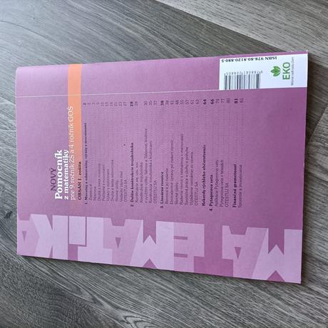 Pomocník z matematiky pre 9.roč. zš, 