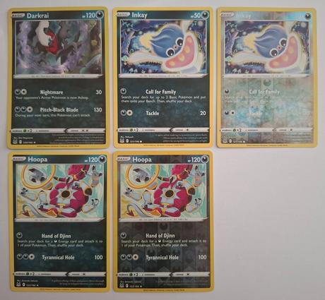 Pokémon karty "lost origin" (5), 