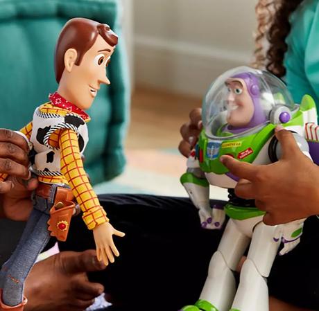Buzz lightyear toy story interaktívny disney,