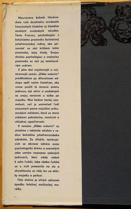Klbko vreteníc, francois mauriac,