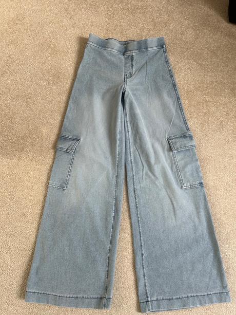 Široké rifle veľ.152, h&m,152