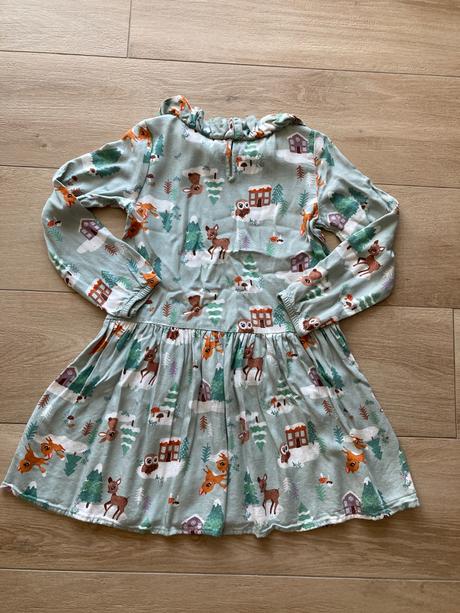 Ľahké vianočné šaty, h&m,122