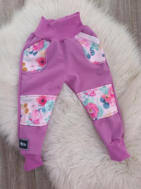 Softshellové nohavice, 80 - 134