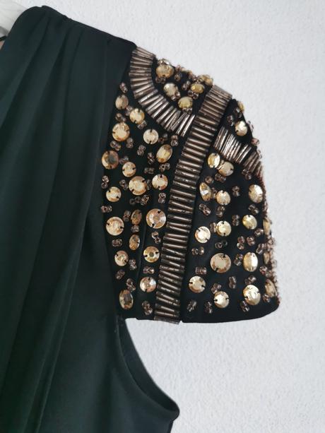 Spolocenske saty s flitrami, m