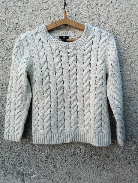 Pletený sveter, h&m,s