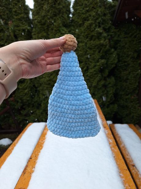 Háčkovaný macko spinkáčik, 