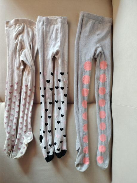 H&m dievčenské pančušky, h&m,110