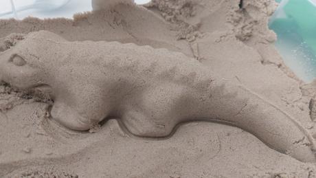 Kinetický piesok 4,5 kg + formy zvierat, 