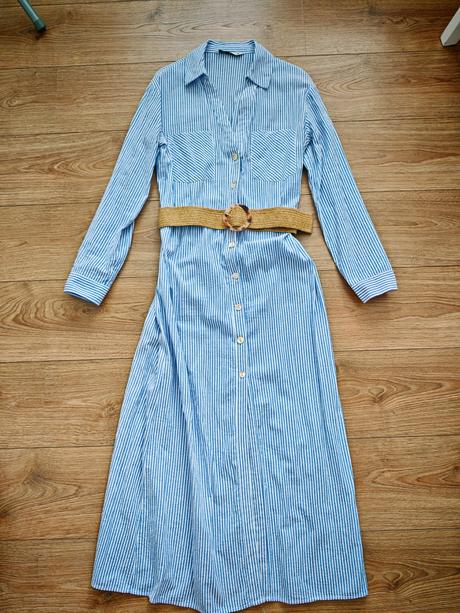 Nádherné košeľové šaty, zara,m