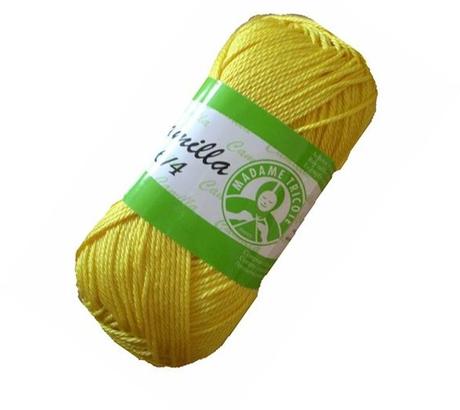 Priadza camila 5530 - žltá, 