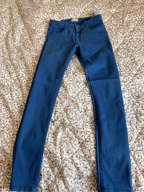 Modre nohavice, zara,152