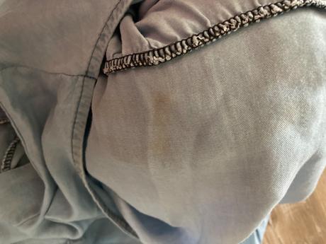 Ľahučké šaty s volánikmi imitácia rifľoviny, 