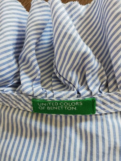 Romantická košeľa, benetton,m