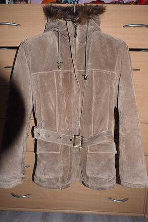 Dámska jelenicová zimná bunda, m