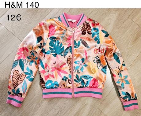 Saténová bundička h&m 140, h&m,140