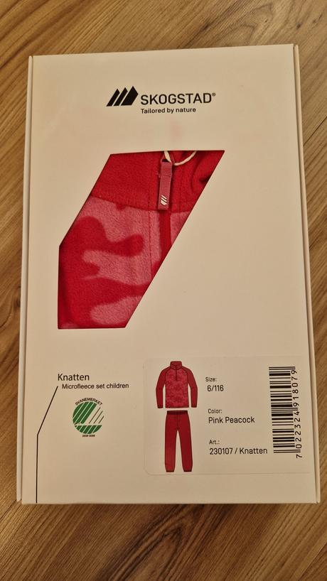 Dvojdielny flísový set mikina a tepláky, skogstad,116