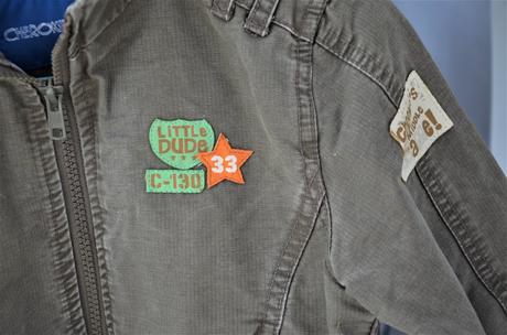 Olivová army bunda-98/104, cherokee,98