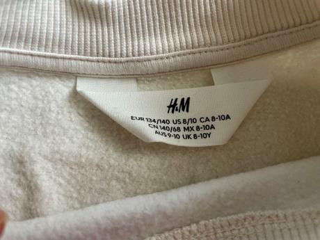 Mikina psy 134/140, h&m,134