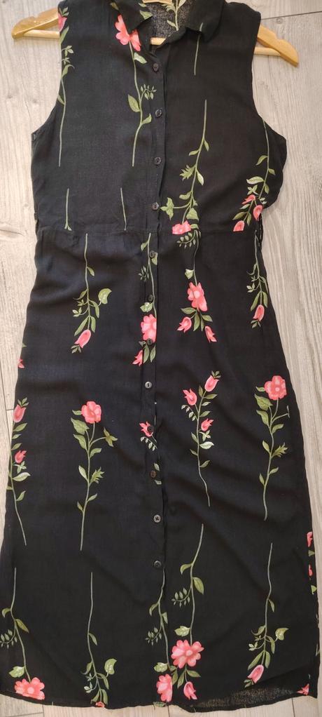 Košeľové letné šaty, xs