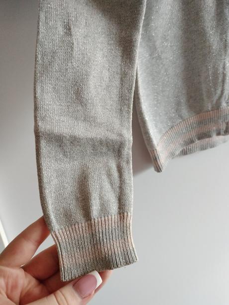 Lupilu strieborný trblietavý svetrík, lupilu,110