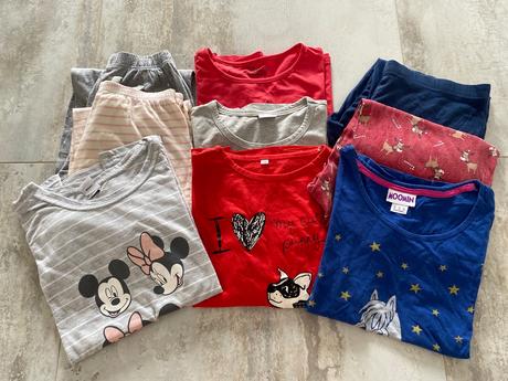 Balík pyžamiek -mix, xs