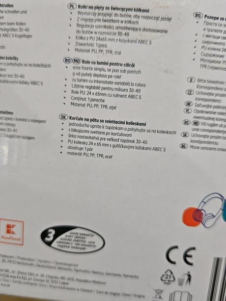 Korčule na tenisky, 