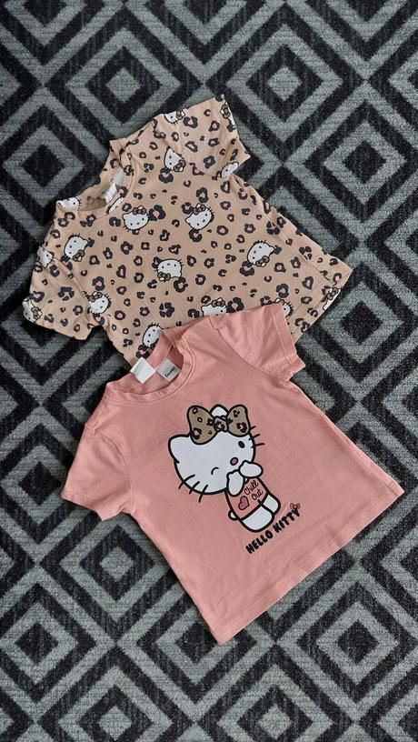 Tričká 2ks, h&m,74