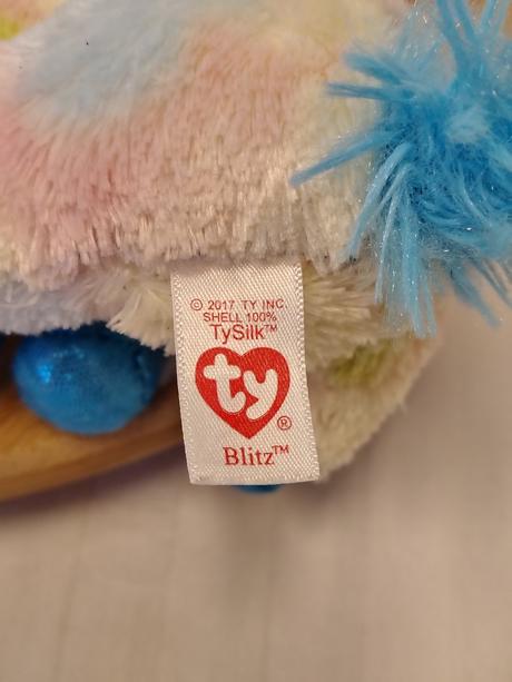 Zberateľský plyšák jednorožec blitz ty beanie boos,