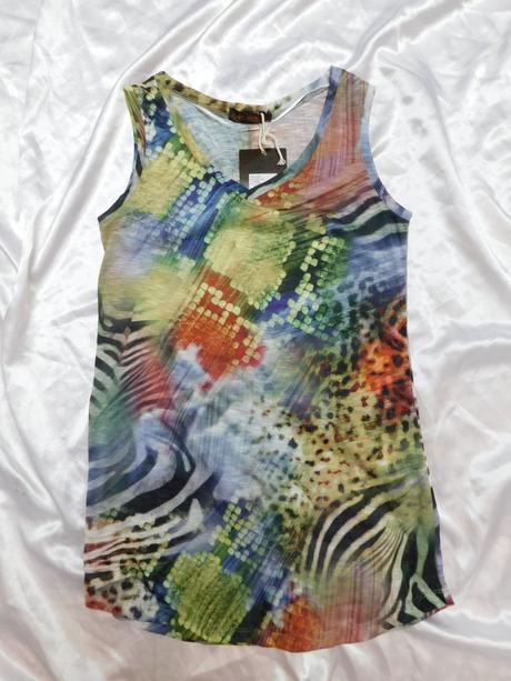 Luxusny predlzeny top/tunika, 34 / 36 / xs