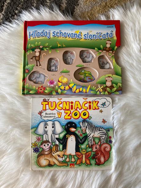 Tučniačik v zoo a hľadaj schované sloníčatá,