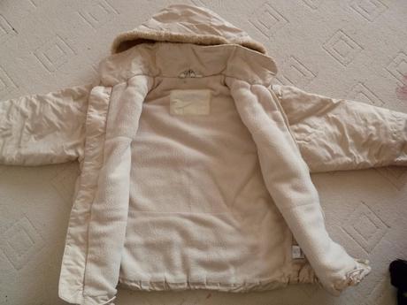 Dievčenská zimná bundička, 116