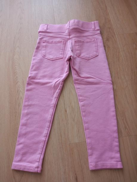 Ružové elastické džegíny, f&f,110