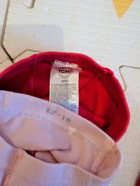 Set tričiek s dlhým rukávom a pančušiek 86/92, 86