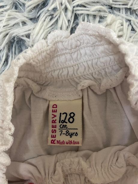 Dievčenský top s dlhým rukávom, reserved,128
