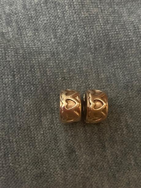 Pandora rosegold klipy, pandora