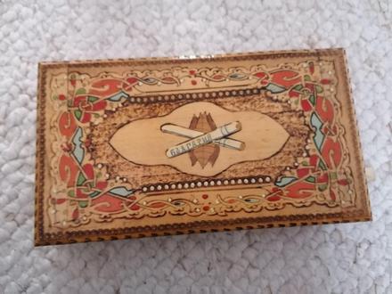 Retro kazeta na cigarety,