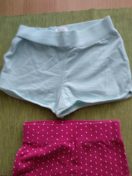 Kraťasy - šortky a legíny 98 2-3 roky, 86–98