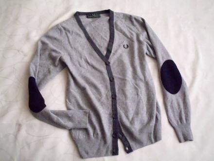 Vlna+kašmír fred perry s-m, m