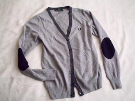 Vlna+kašmír fred perry  s-m, m