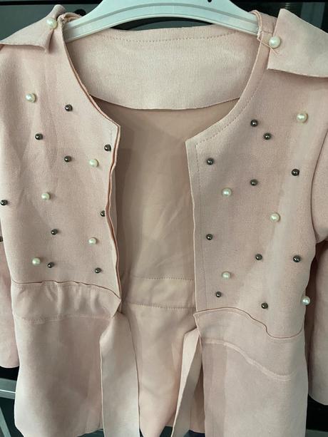 Dievčenský kabátik-sako velk.122/128, 122