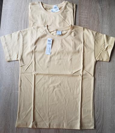 2 ks žlté bavlnené tričko, lindex,128